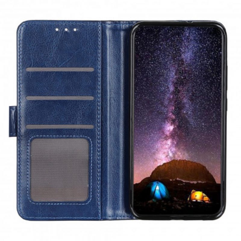 Flip Case Für Samsung Galaxy A72 4G / A72 5G Gefrorene Finesse