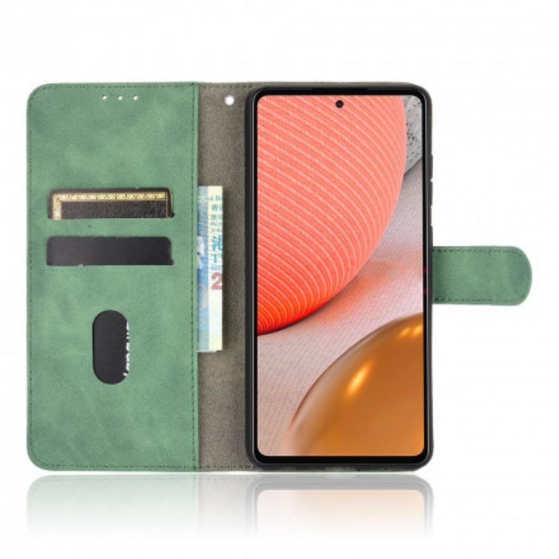 Flip Case Für Samsung Galaxy A72 4G / A72 5G Hautberührung