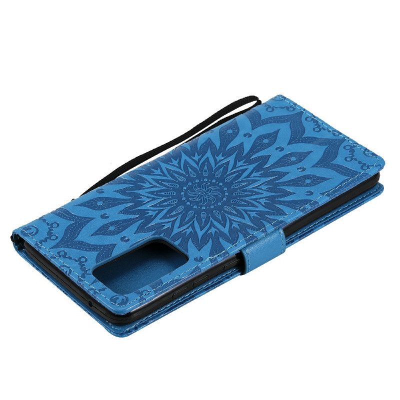 Flip Case Für Samsung Galaxy A72 4G / A72 5G Sonnenblume