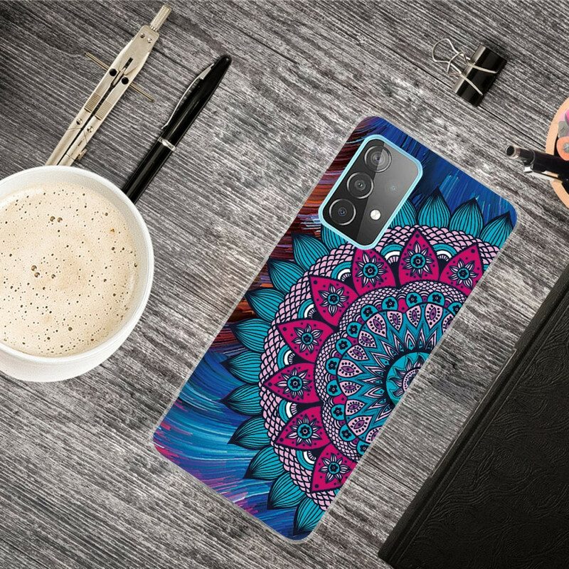 Handyhülle Für Samsung Galaxy A72 4G / A72 5G Buntes Mandala