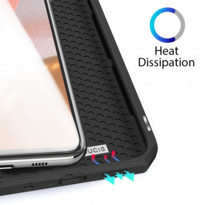 Schutzhülle Für Samsung Galaxy A72 4G / A72 5G Flip Case Magnetischer Dux Ducis