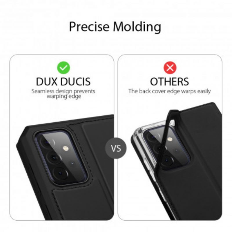 Schutzhülle Für Samsung Galaxy A72 4G / A72 5G Flip Case Magnetischer Dux Ducis