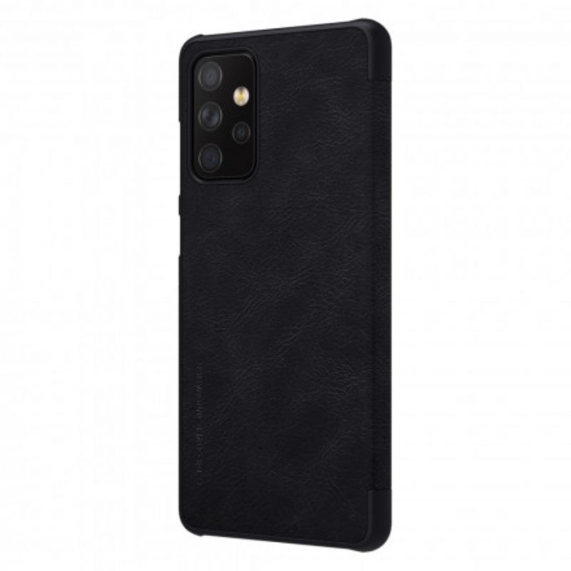 Schutzhülle Für Samsung Galaxy A72 4G / A72 5G Flip Case Nillkin Qin-serie