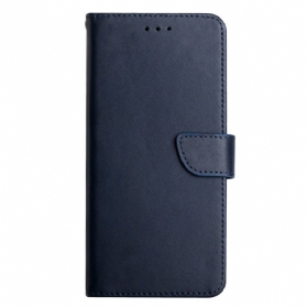 Flip Case Für Samsung Galaxy M53 5G Echtes Nappaleder