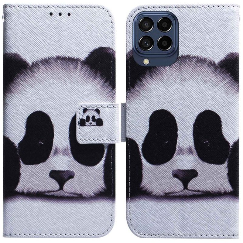 Flip Case Für Samsung Galaxy M53 5G Panda