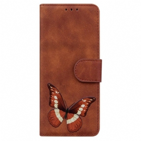 Flip Case Für Samsung Galaxy M53 5G Schmetterling