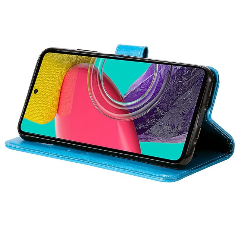 Flip Case Für Samsung Galaxy M53 5G Sonnenmandala