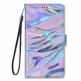 Flip Case Für Samsung Galaxy M53 5G Wie Farbe