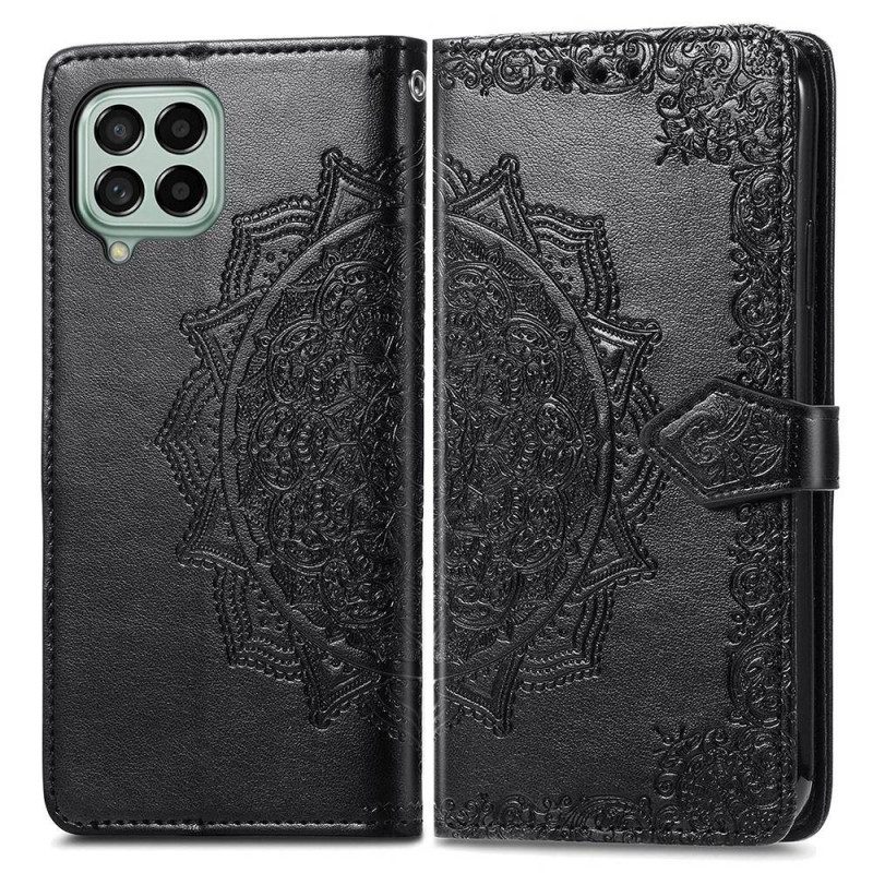 Lederhüllen Für Samsung Galaxy M53 5G Vintage-mandala