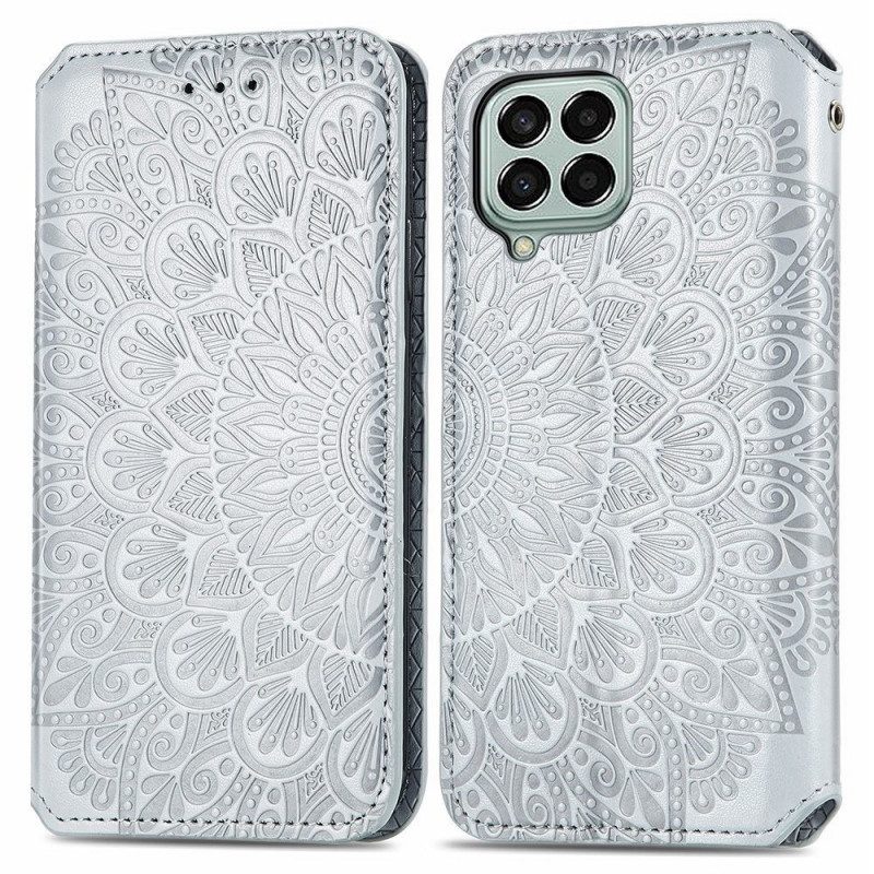 Schutzhülle Für Samsung Galaxy M53 5G Flip Case Mandala