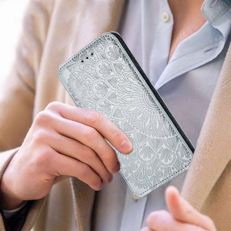 Schutzhülle Für Samsung Galaxy M53 5G Flip Case Mandala