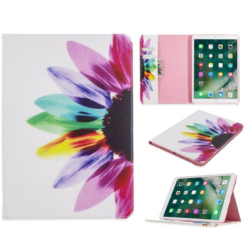 Case Für iPad 10.2" (2020) (2019) Blumenmalerei