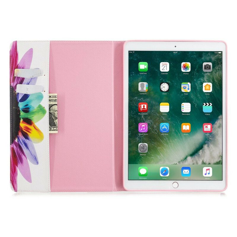 Case Für iPad 10.2" (2020) (2019) Blumenmalerei