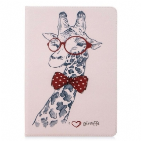 Case Für iPad 10.2" (2020) (2019) Kluge Giraffe