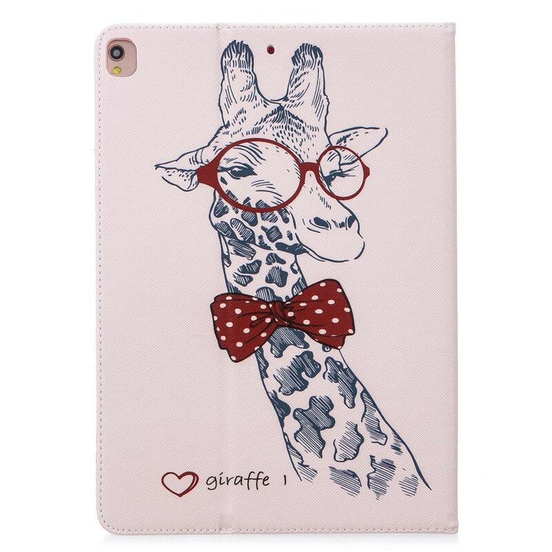 Case Für iPad 10.2" (2020) (2019) Kluge Giraffe