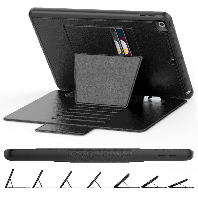 Case Für iPad 10.2" (2020) (2019) Multi-angle- Und Stylus-halter