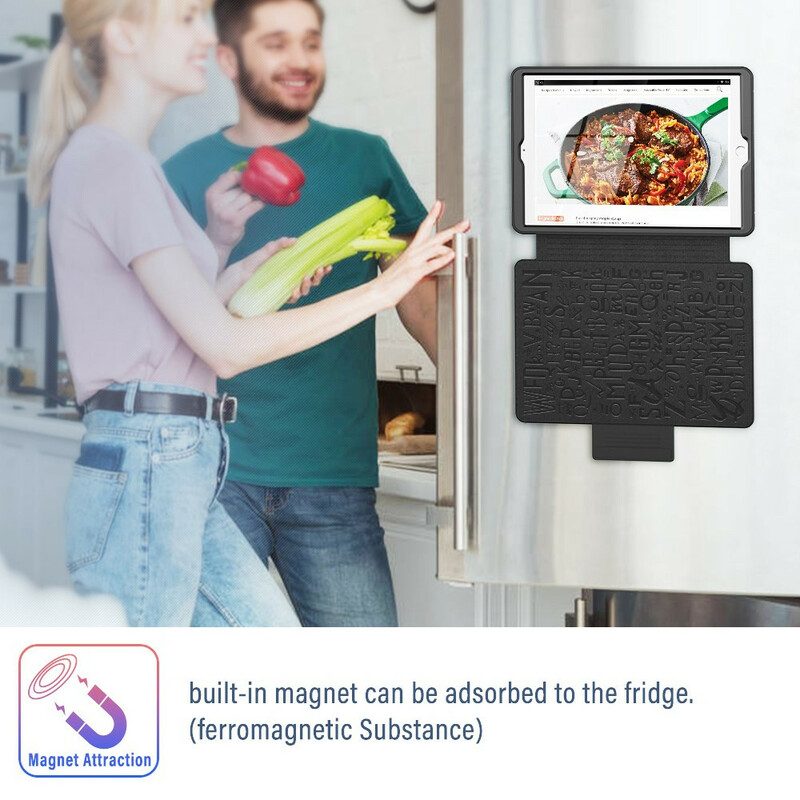 Case Für iPad 10.2" (2020) (2019) Multi-angle- Und Stylus-halter