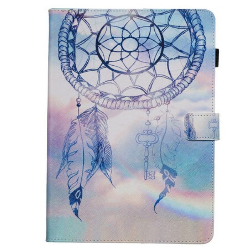 Flip Case Für iPad 10.2" (2020) (2019) Aquarell-traumfänger