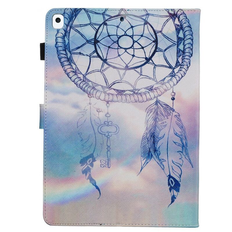 Flip Case Für iPad 10.2" (2020) (2019) Aquarell-traumfänger