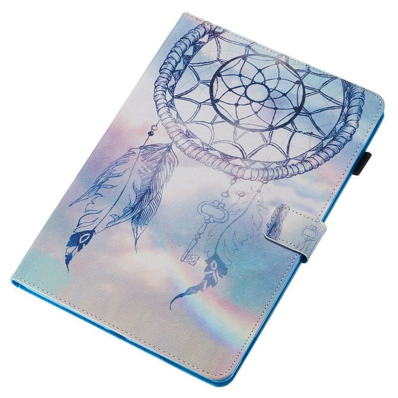 Flip Case Für iPad 10.2" (2020) (2019) Aquarell-traumfänger