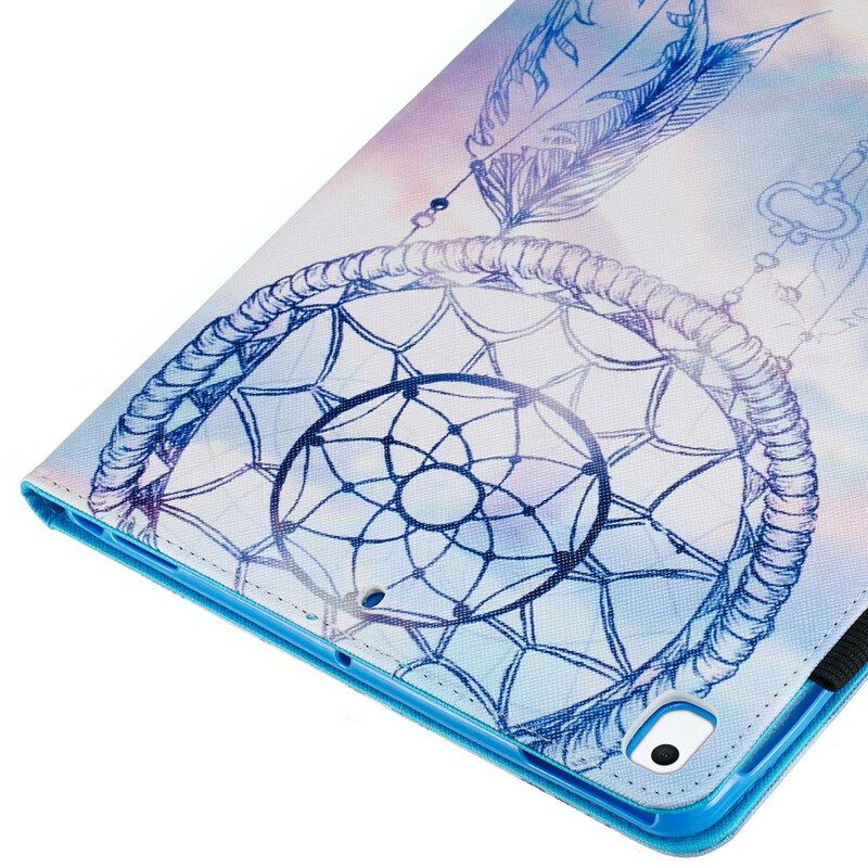 Flip Case Für iPad 10.2" (2020) (2019) Aquarell-traumfänger