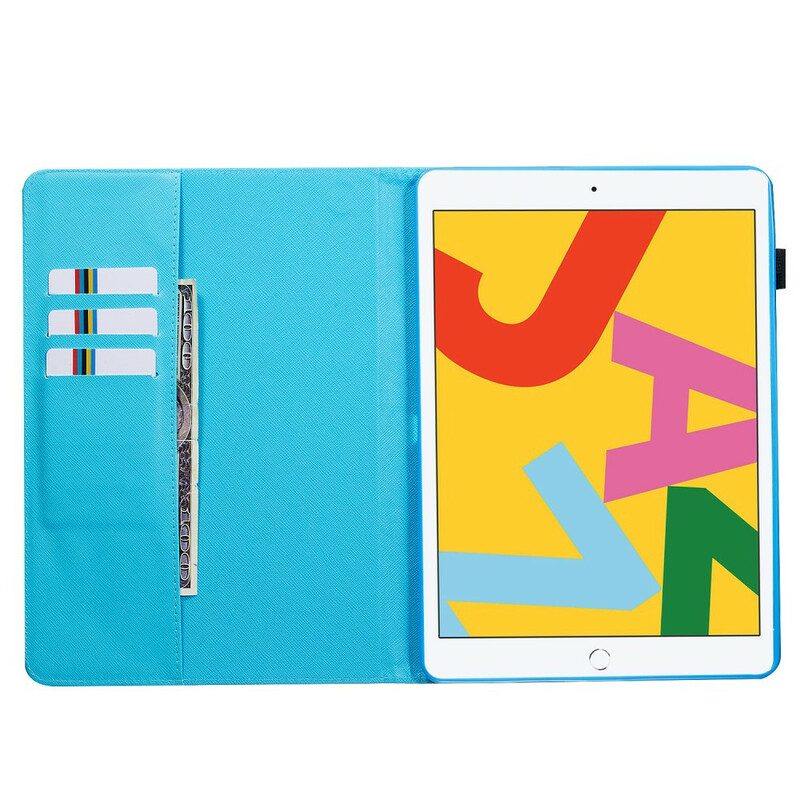 Flip Case Für iPad 10.2" (2020) (2019) Aquarell-traumfänger