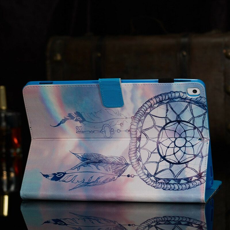 Flip Case Für iPad 10.2" (2020) (2019) Aquarell-traumfänger