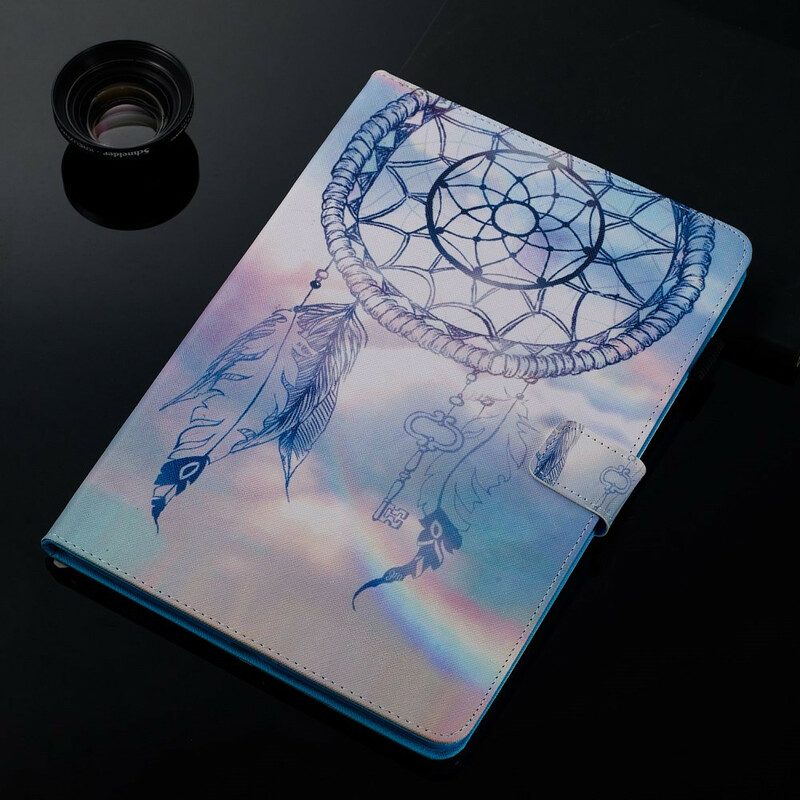 Flip Case Für iPad 10.2" (2020) (2019) Aquarell-traumfänger