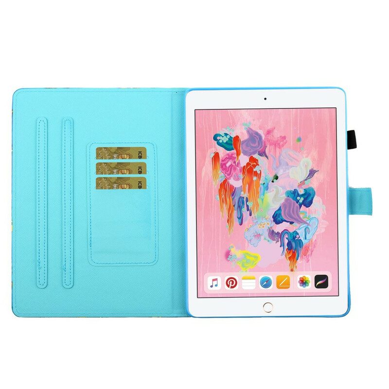 Flip Case Für iPad 10.2" (2020) (2019) Baby-tiger