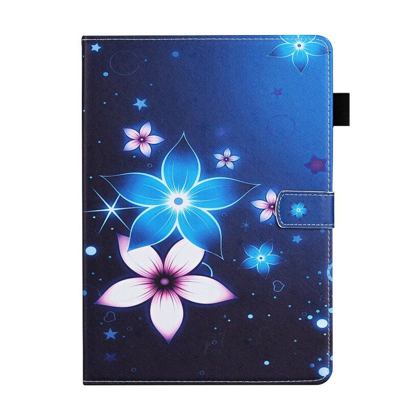 Flip Case Für iPad 10.2" (2020) (2019) Blumen-