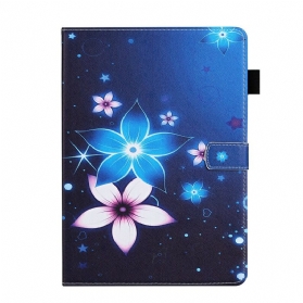 Flip Case Für iPad 10.2" (2020) (2019) Blumen-