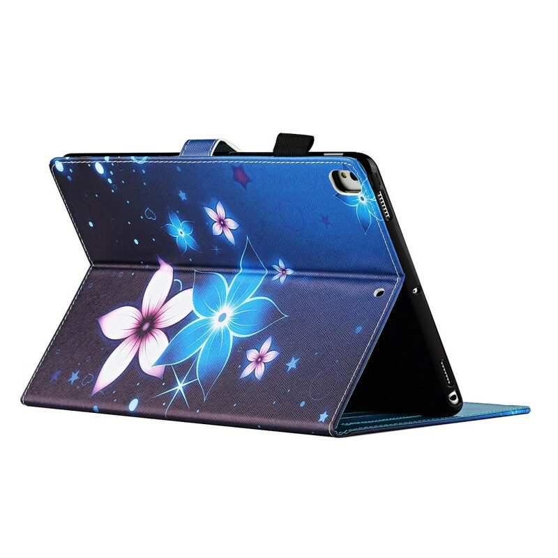 Flip Case Für iPad 10.2" (2020) (2019) Blumen-