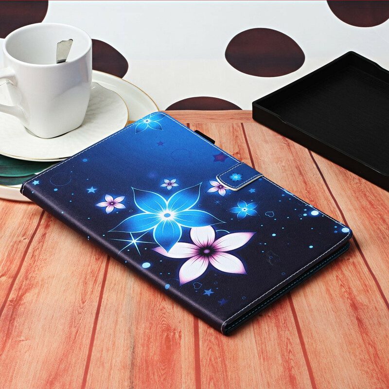 Flip Case Für iPad 10.2" (2020) (2019) Blumen-