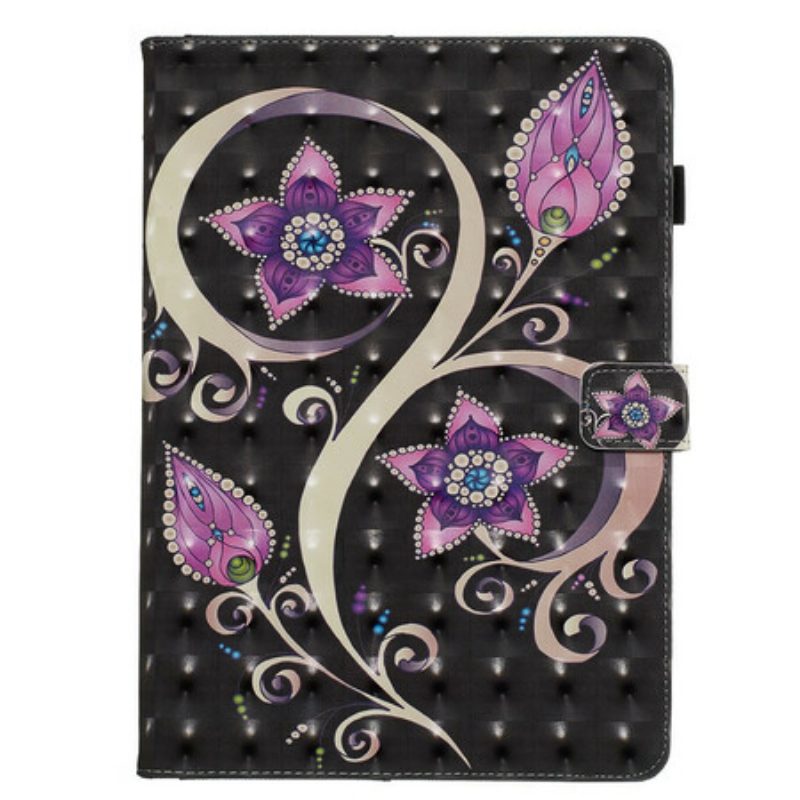 Flip Case Für iPad 10.2" (2020) (2019) Blumen