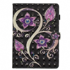 Flip Case Für iPad 10.2" (2020) (2019) Blumen