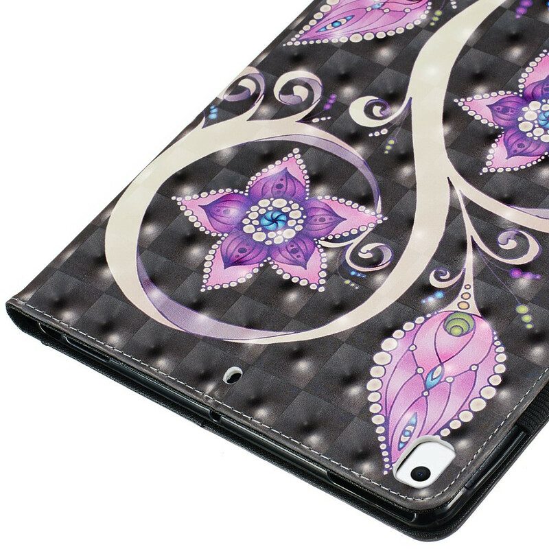 Flip Case Für iPad 10.2" (2020) (2019) Blumen