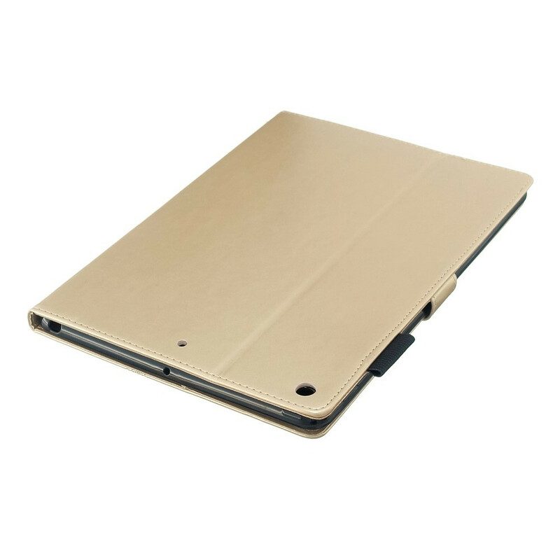 Flip Case Für iPad 10.2" (2020) (2019) Diamant-schmetterlinge In Lederoptik