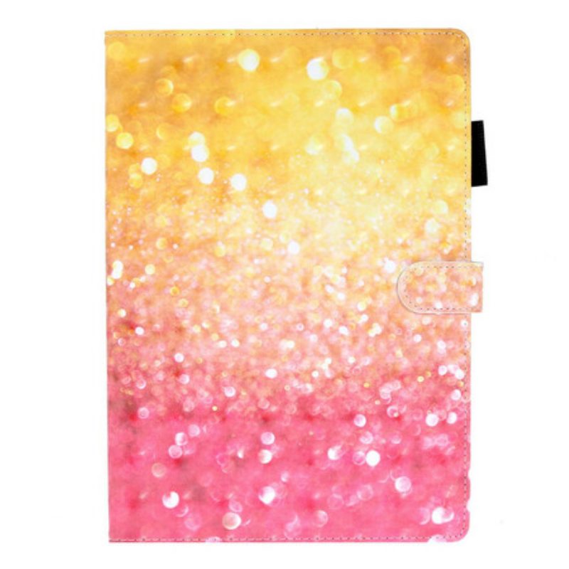 Flip Case Für iPad 10.2" (2020) (2019) Glitzerverlauf