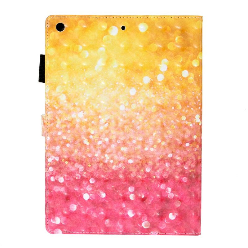 Flip Case Für iPad 10.2" (2020) (2019) Glitzerverlauf