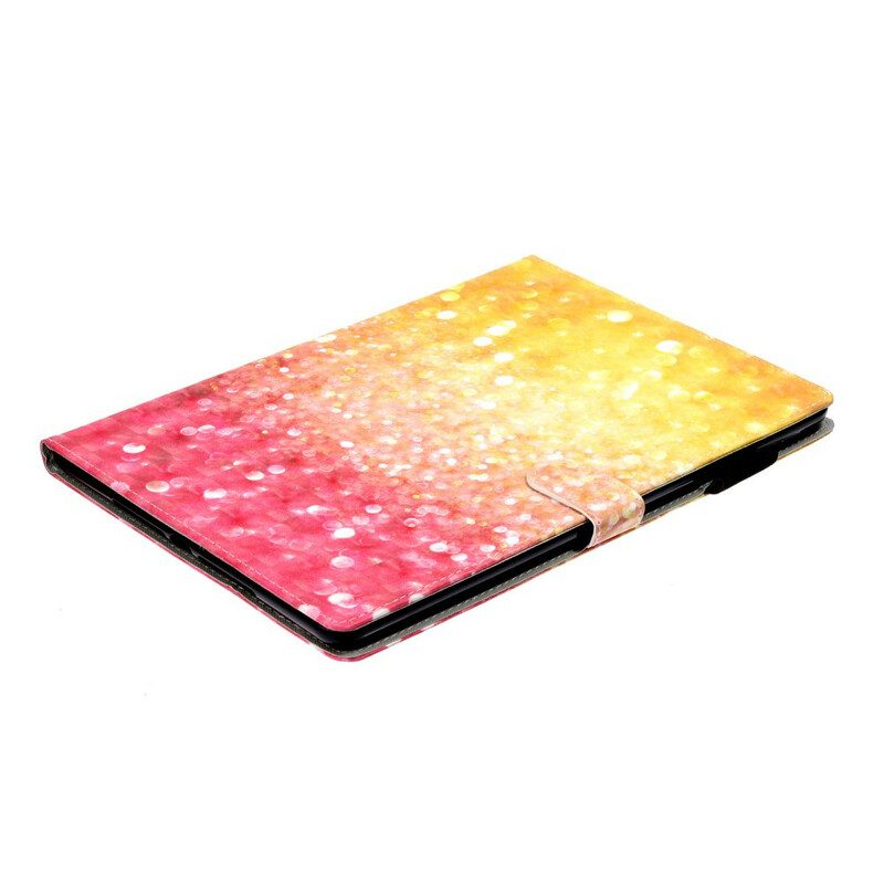 Flip Case Für iPad 10.2" (2020) (2019) Glitzerverlauf