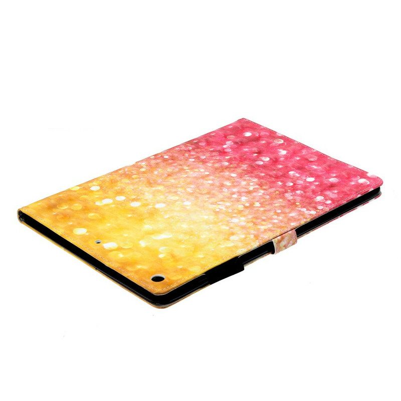 Flip Case Für iPad 10.2" (2020) (2019) Glitzerverlauf