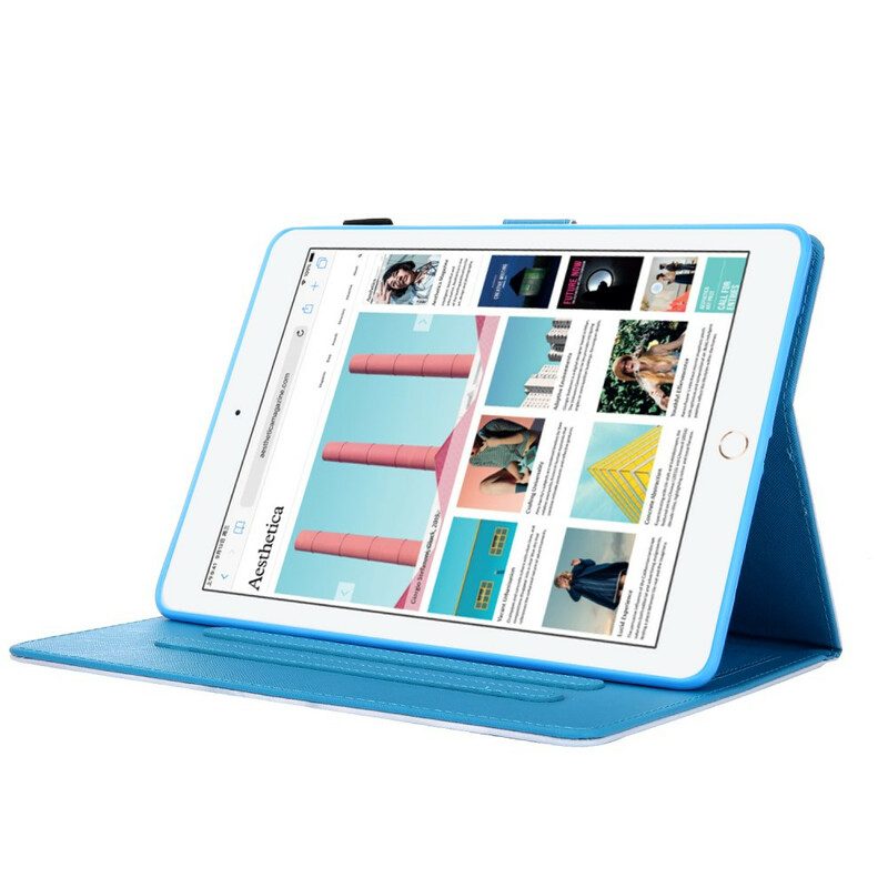 Flip Case Für iPad 10.2" (2020) (2019) Großer Hund