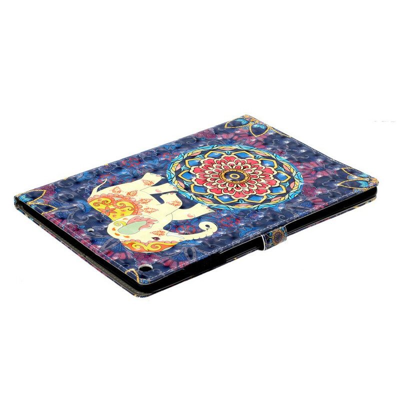 Flip Case Für iPad 10.2" (2020) (2019) Indische Elefanten