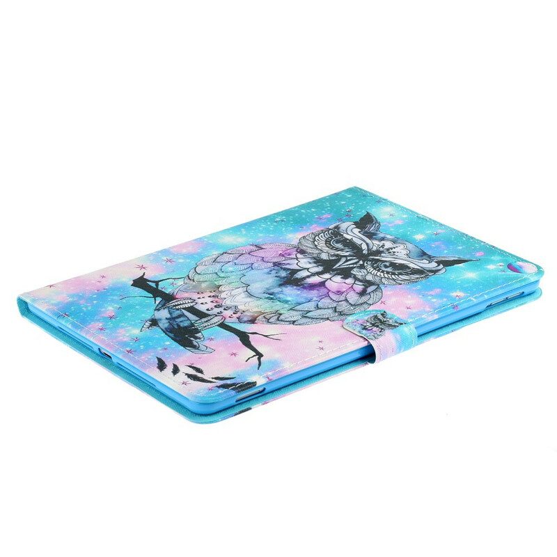 Flip Case Für iPad 10.2" (2020) (2019) Königseule