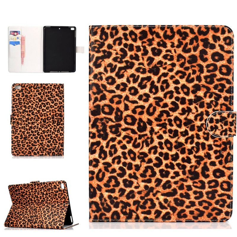 Flip Case Für iPad 10.2" (2020) (2019) Leopard