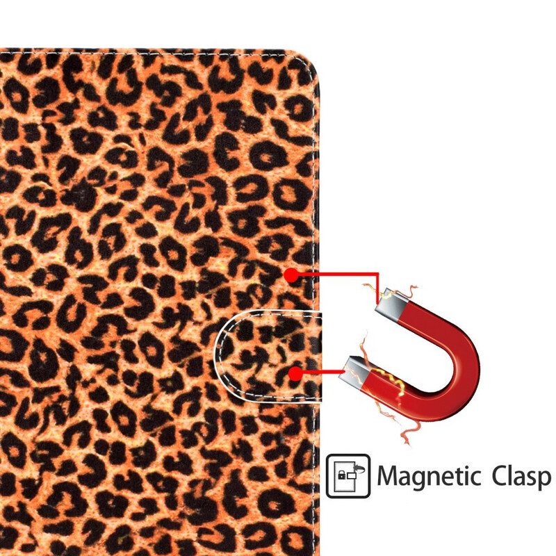 Flip Case Für iPad 10.2" (2020) (2019) Leopard