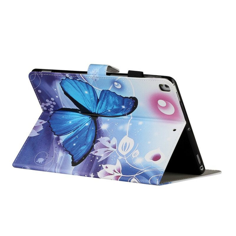 Flip Case Für iPad 10.2" (2020) (2019) Magischer Schmetterling