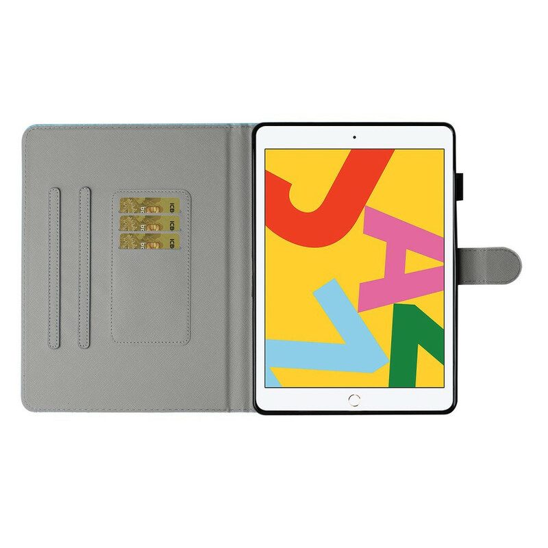 Flip Case Für iPad 10.2" (2020) (2019) Magischer Schmetterling