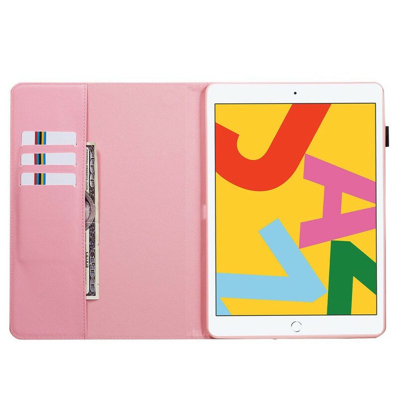 Flip Case Für iPad 10.2" (2020) (2019) Nie Aufhören Zu Träumen