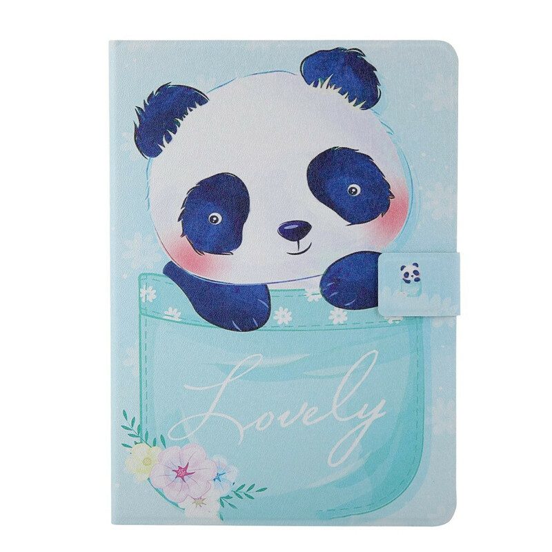 Flip Case Für iPad 10.2" (2020) (2019) Panda